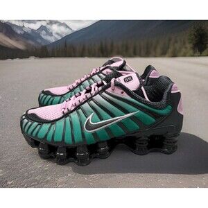 Nike Shox TL FadeLight Artic Pink/Off Noir/Neptune Green IH1336-600 Women Sz 6.5